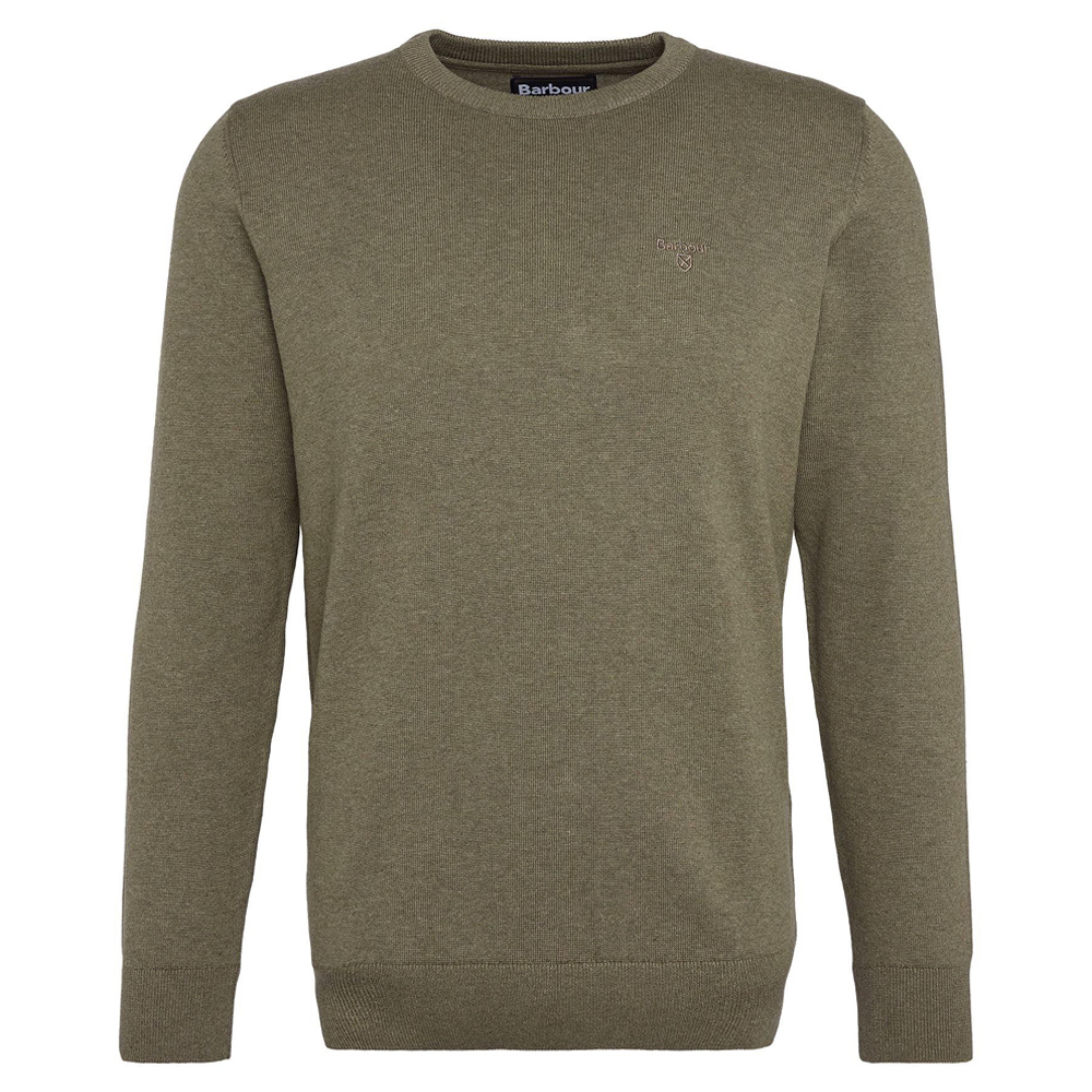 Barbour Pima Cotton Crew Neck Jumper